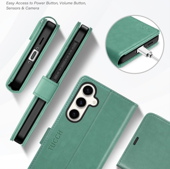 TUCCH Galaxy A55 SG Wallet Case - Picture 8 of 8